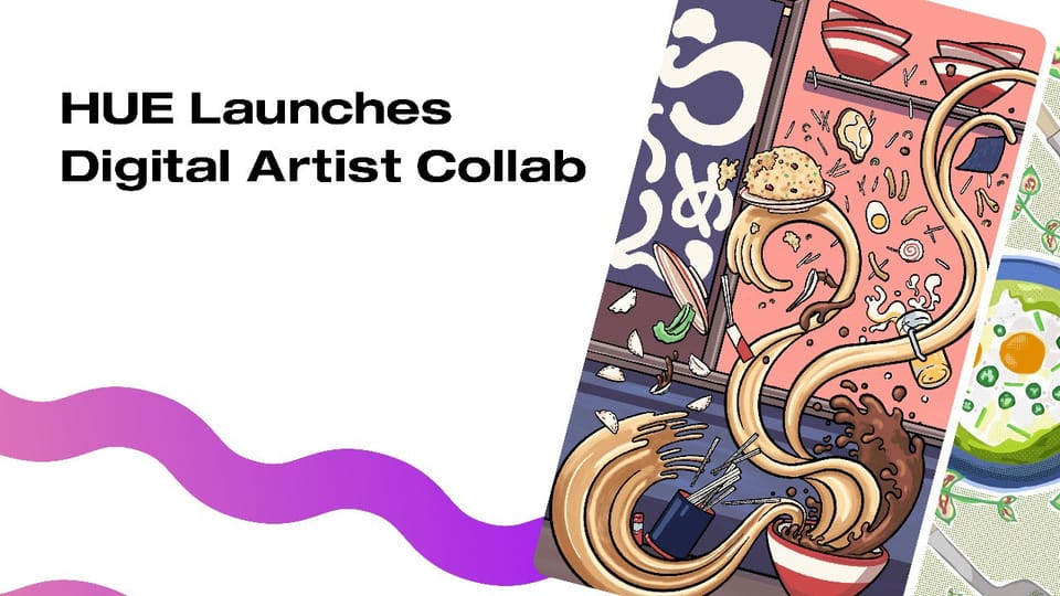 HUE Launches Digital Artist Collab